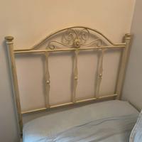 Letto singolo ferro battuto