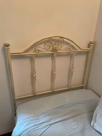 Letto singolo ferro battuto
