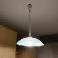 Lampadario moderno in vetro lavorato 