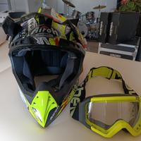 Casco Airoh + occhiali ethen