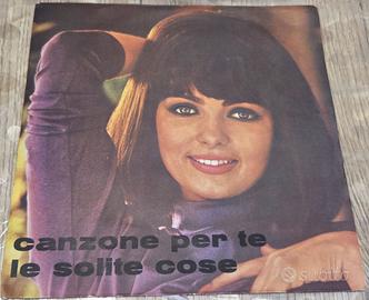 CANZONE PER TE LE SOLITE COSE SANREMO 1968 45 GIRI