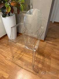 Sedia Kartell Louis Ghost