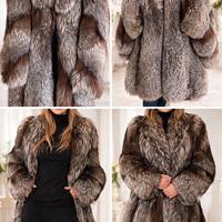 Pelliccia Volpe Argentata