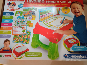 Tavolino educativo Sapientino IN SCATOLONE