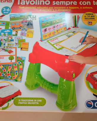 Tavolino educativo Sapientino IN SCATOLONE