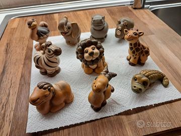 Collezione completa Thun animaletti della foresta