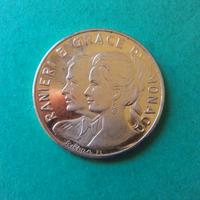 Medaglia ricordo matrimonio P.pe Monaco