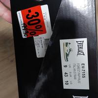 scarpe sneakers everlast bianco verdi 