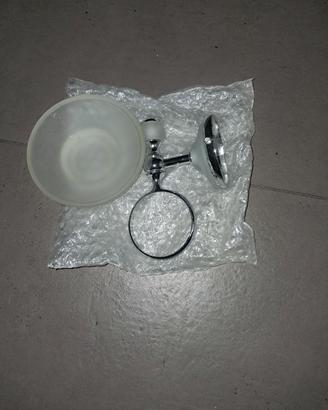 porta sapone in acciaio