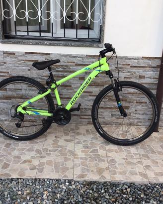 Mountain Bike Rockrider ST 100 Giallo Fluo - Usata