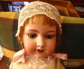 Armand Marseille 390n.A11M-Bambola antica porcella