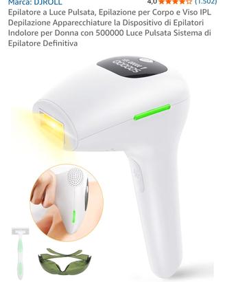 Epilatore Laser domiciliare 