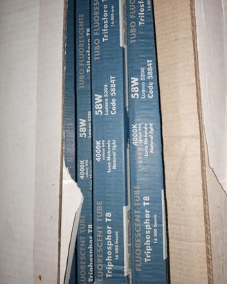 tubo fluorescente 120 cm e 150 cm