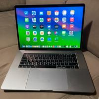 Macbook Pro A1990, 15” 2019 i9, 32gb ram,1tb ssd