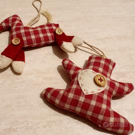 Decorazioni natalizie per albero di Natale country