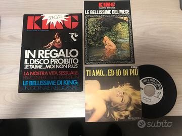 Riviste Hard King, con Inserto Speciale e Disco