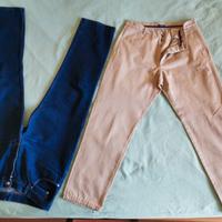 Set PANTALONI CHINOS beige. HENRI  LLOYD e Jeans