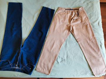 Set PANTALONI CHINOS beige. HENRI  LLOYD e Jeans