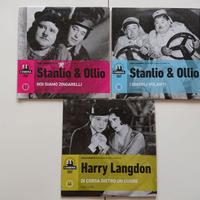 3 DVD Film storici Stanlio & Ollio - Harry Langdon