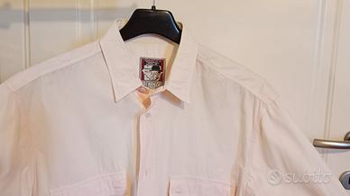 camicia uomo rosa taglia L
