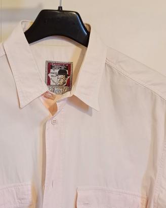 camicia uomo rosa taglia L