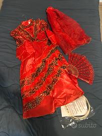 Vestito carnevale Ballerina di Flamenco