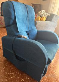 Poltrona ortopedica reclinabile