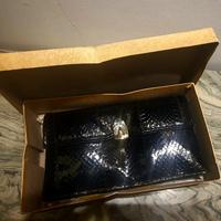 Borsa donna anni 50 in pitone, Vintage