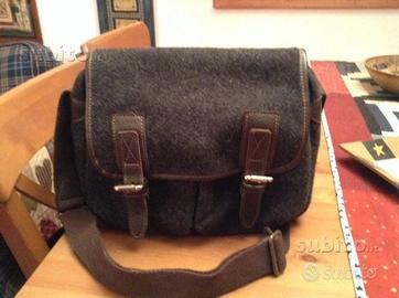 Borsa originale Bonfanti in feltro grigia nuova