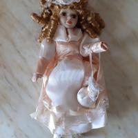 Bambola di porcellana Victorian Style 30 cm