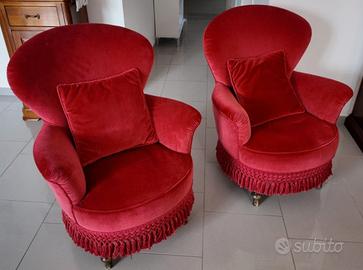 Poltrone velluto
