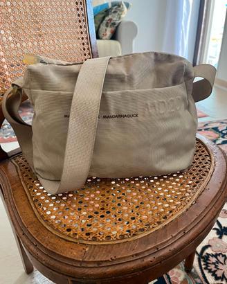 Borsa a tracolla di Mandarina Duck color beige