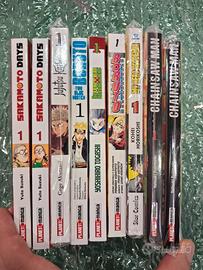 Lotto manga numeri 1 HxH sakamoto JJK BORUTO