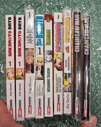 Lotto manga numeri 1 HxH sakamoto JJK BORUTO