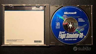 Microsoft Flight Simulator 98 originale CD-ROM