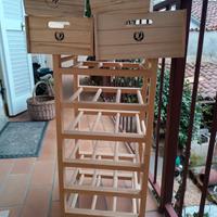 cassettine   e  portabottiglie 