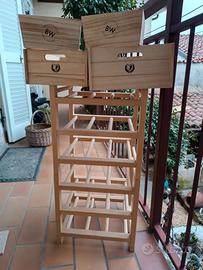 cassettine   e  portabottiglie 