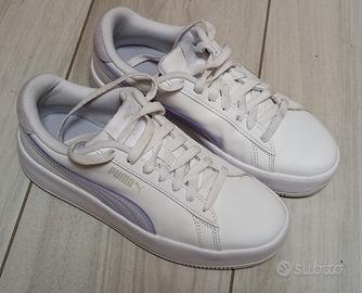 Scarpe Puma bianche da donna taglia 37.5