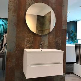 Mobile da 80 cm Bianco Rigato - Varie Misure e Col