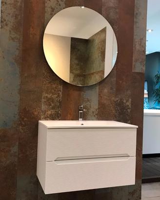 Mobile da 80 cm Bianco Rigato - Varie Misure e Col