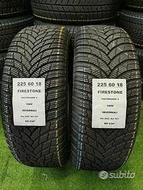 2 gomme 225 60 18 FIRESTONE INV RIF2347