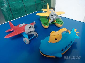Green toys - aereo idrovolante sottomarino 1+