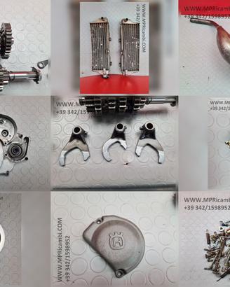 RICAMBI CICLISTICA HUSQVARNA WRE SM 125 2T