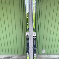 sci Völkl P40 F1 con attacchi lunghezza 183 cm