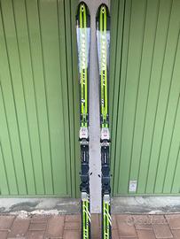 sci Völkl P40 F1 con attacchi lunghezza 183 cm