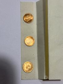 Monete d’oro Messicane del 1865