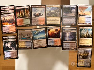 Set common & uncommon Lands - Magic the Gathering