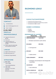 Disponibile per lavoro