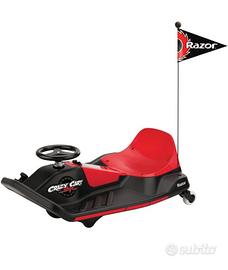 Razor crazy kart elettroco per bambini  a batteria