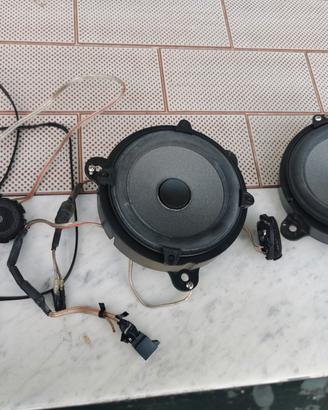 impianto audio Hi-fi auto Focal + sub Kenwood
